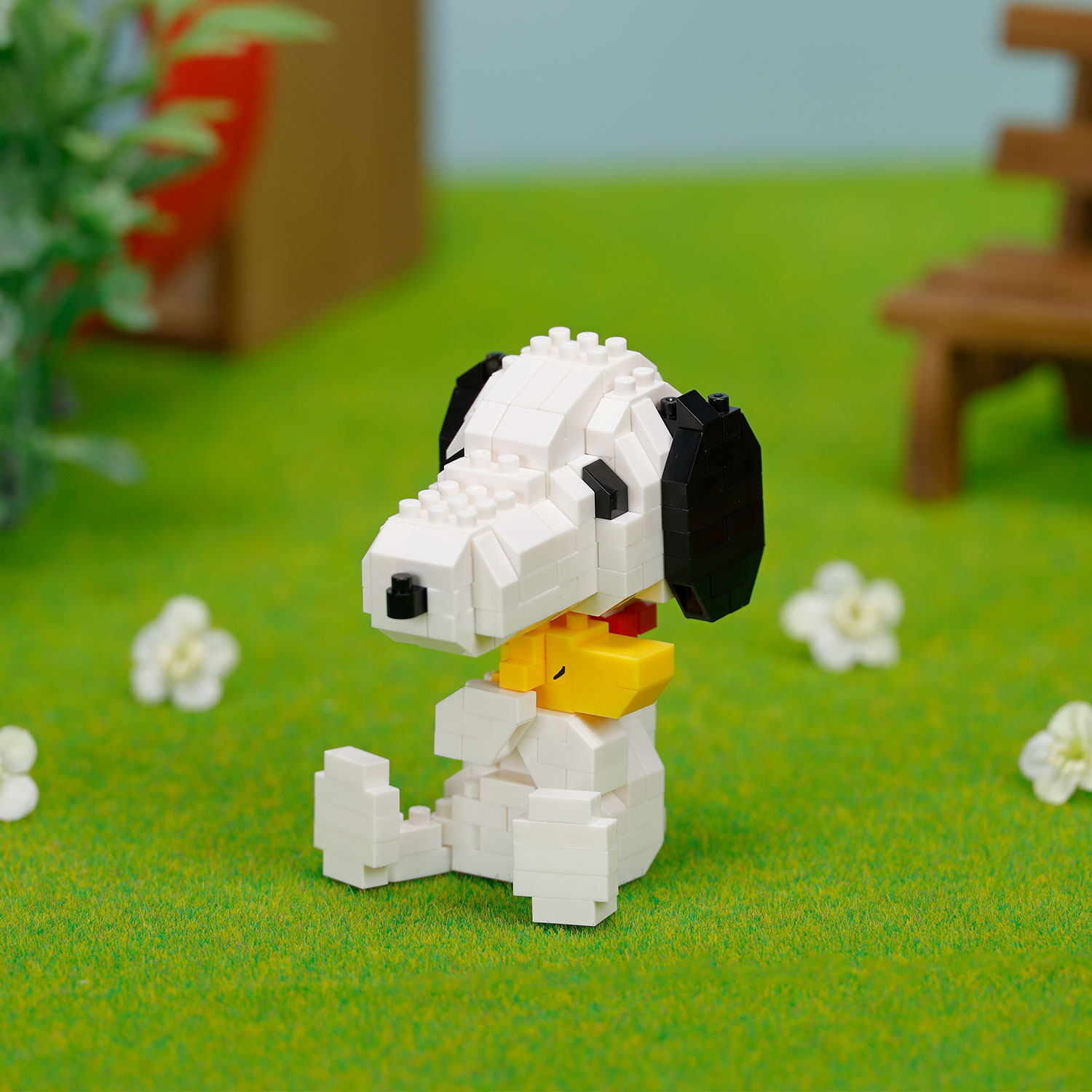 Building Block Mini - Nanoblock Peanuts Series Joe Cool Original