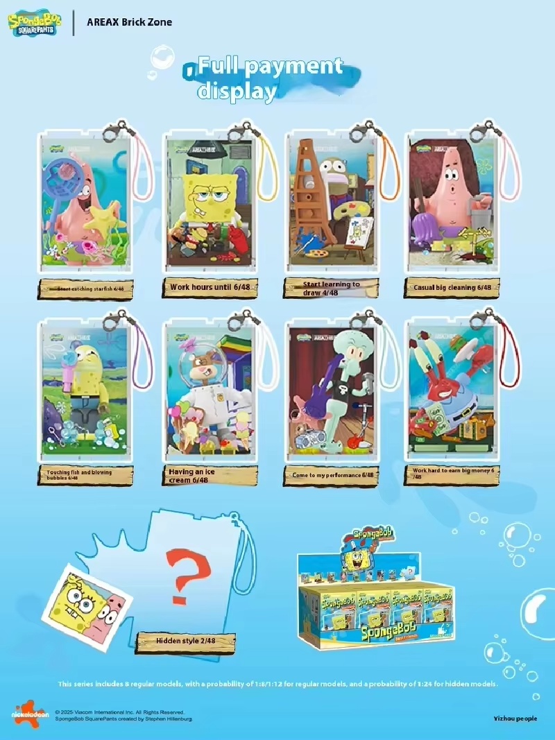 AREAX Genuine SpongeBob Bikini - Building Block Mini review and price