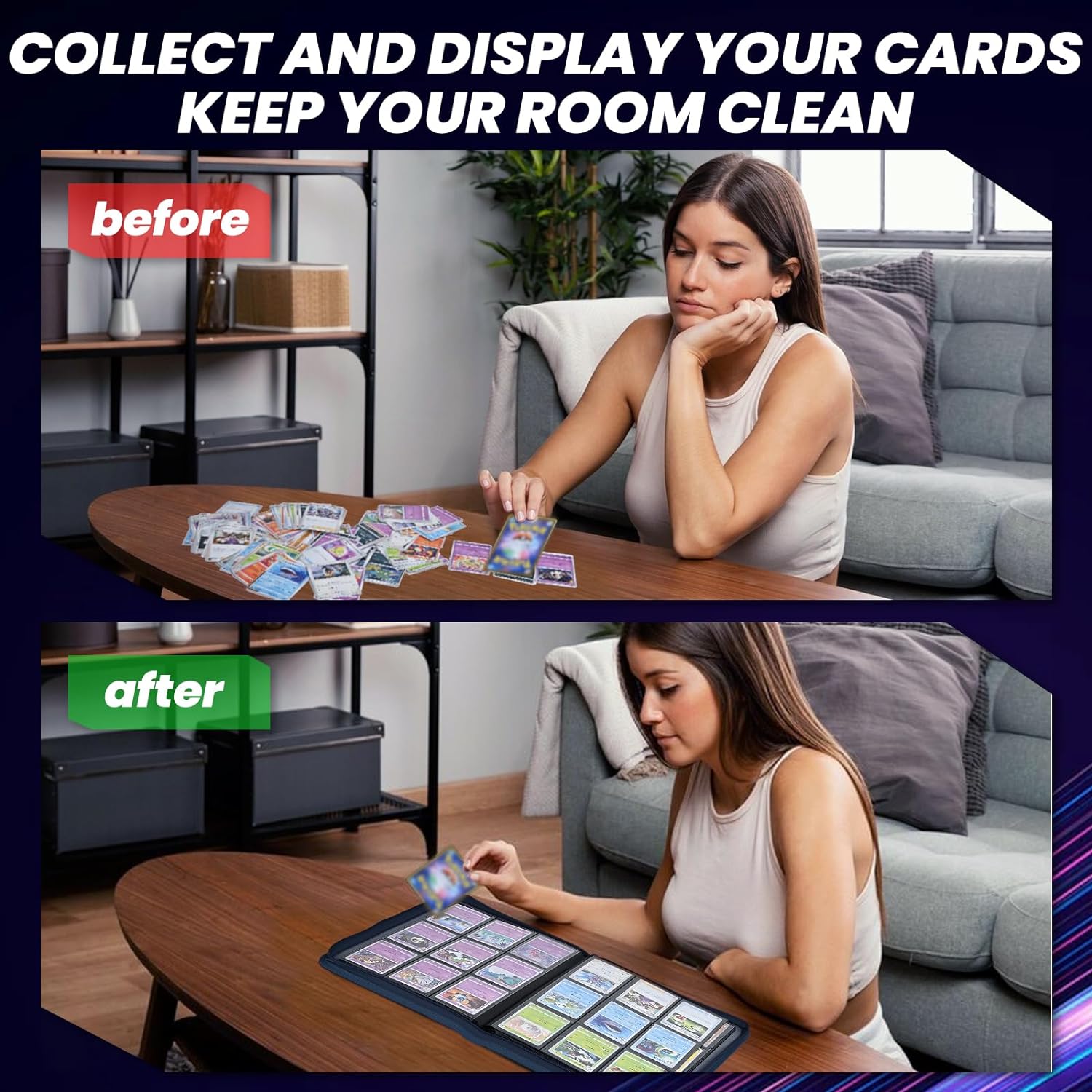 9 Pocket Trading Card Binder,  - Trading Card Binder review and price