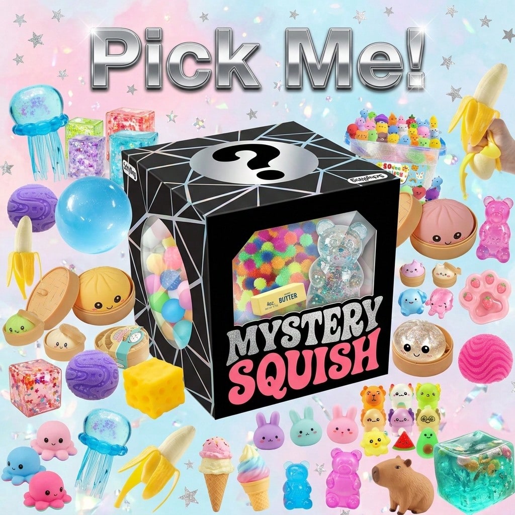 Soft Cute Squishy Blind Box –  - Mystery Box Blind Bag review and price
