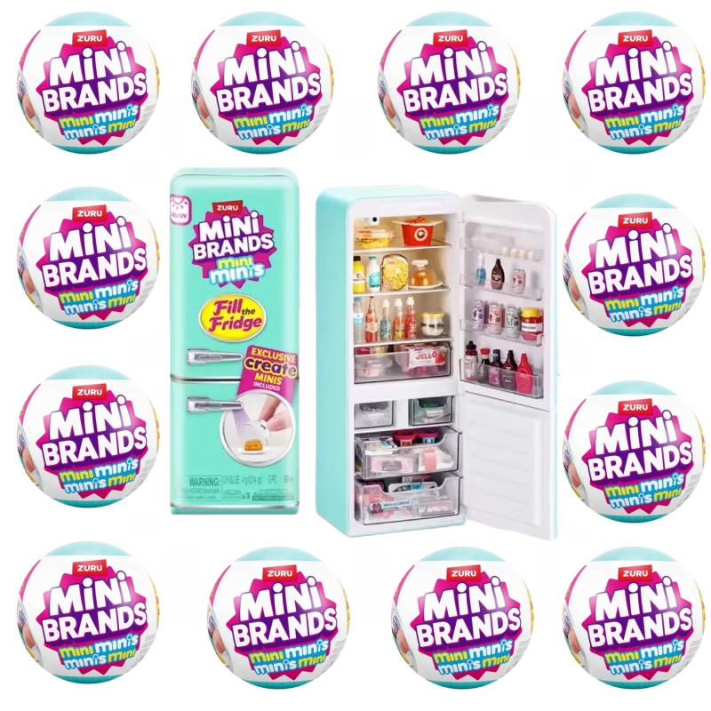New ZURU Mini Brands Refrigera - Mystery Box Blind Bag review and price