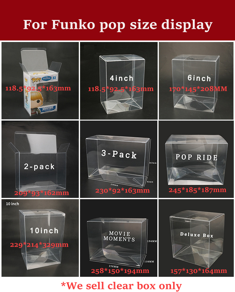Transparent Clear box for Movi - Funko Pop Protector review and price
