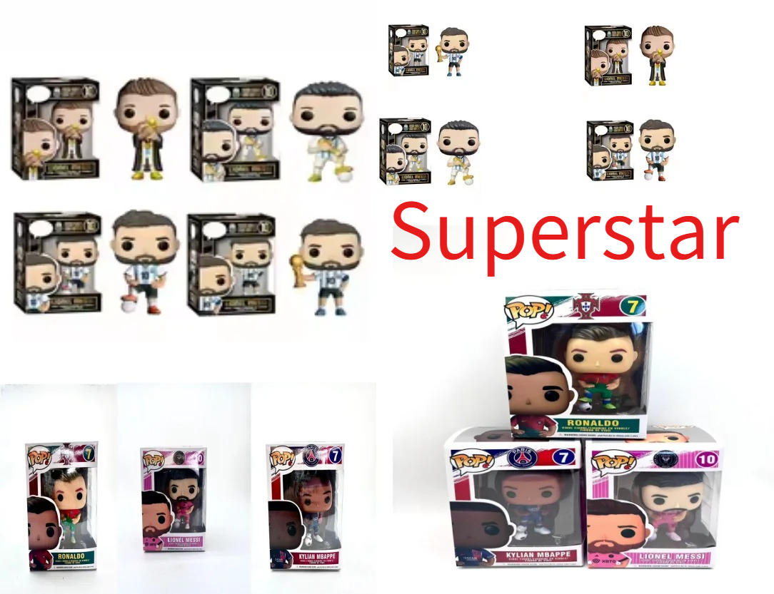 2026 new POP figures Messi, Cr - Vinyl Figure Blank review and price