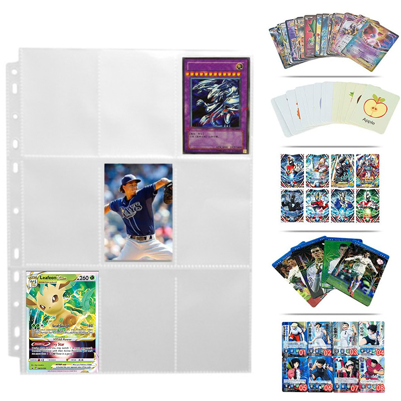 50pcs 9 Pocket Trading Gaming  - Trading Card Binder review and price