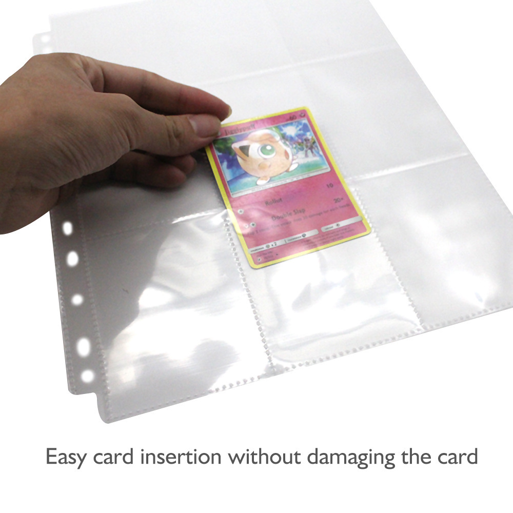 50pcs 9 Pocket Trading Gaming  - Trading Card Binder review and price