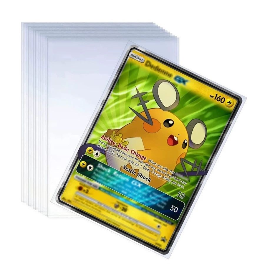 100Pcs Games Card Sleeves Tran - Card Penny Sleeve review and price