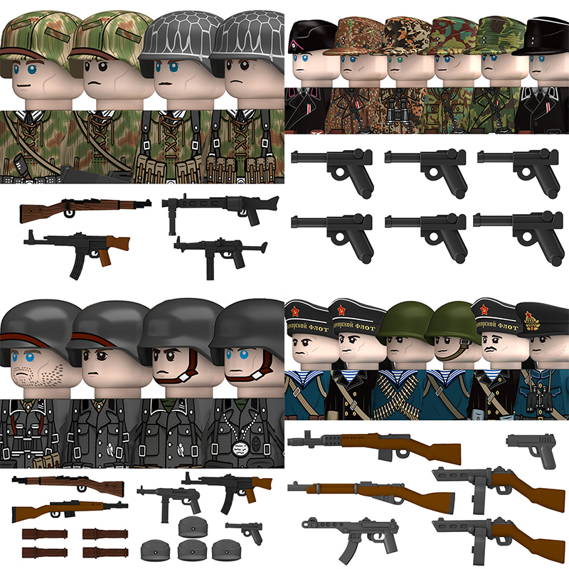 WW2 Military German North Afri - Lego Minifigure Holder review and price