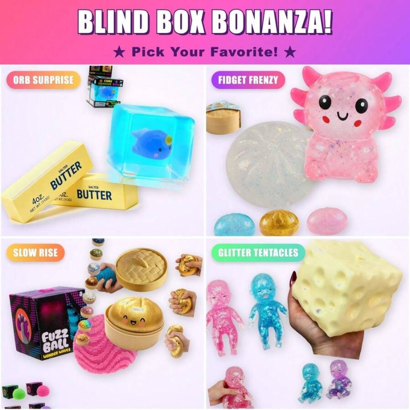 Cute Surprise Fidget Toy Stres - Mystery Box Blind Bag review and price