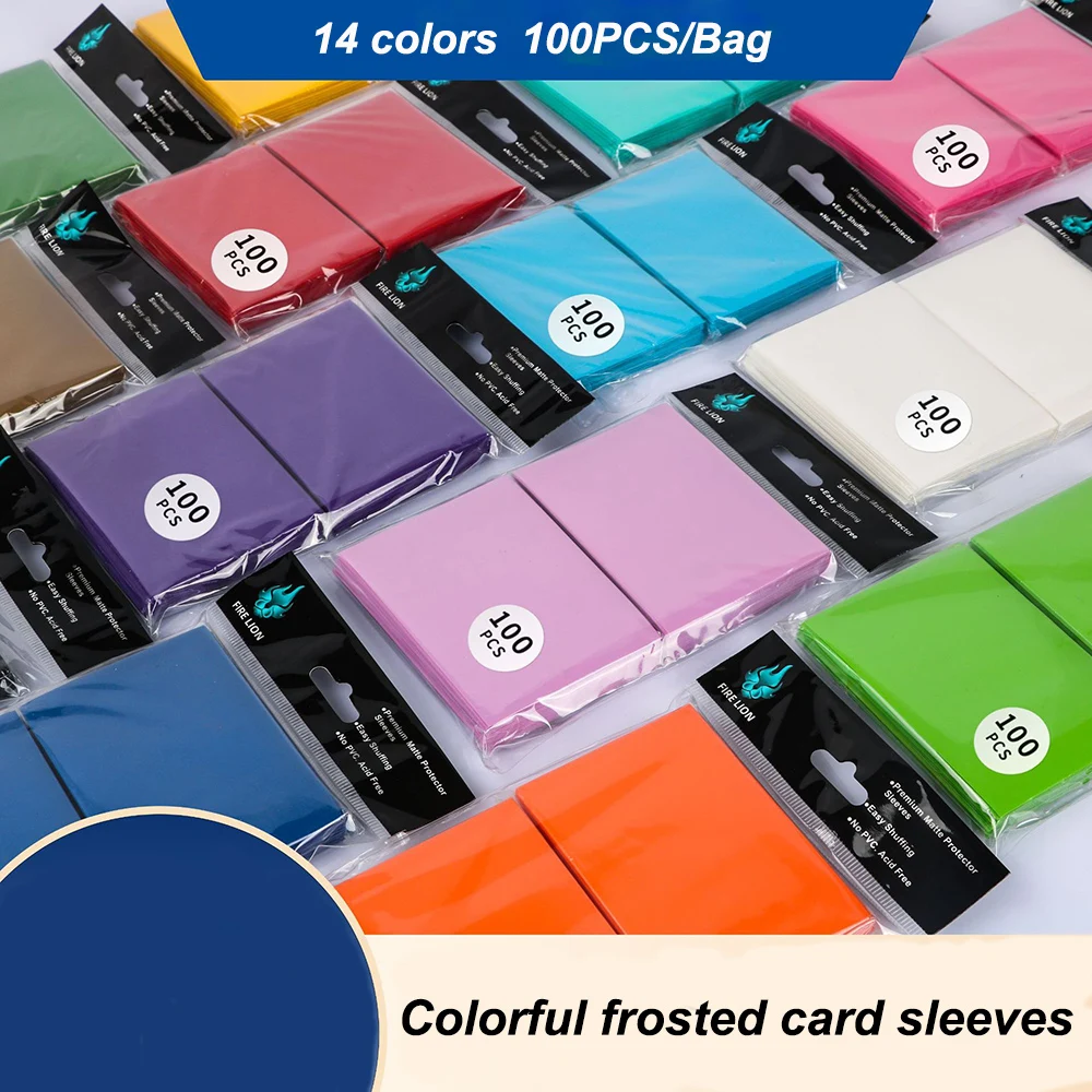 62x89mm 100PCS/Set Solid Matte - Card Penny Sleeve review and price