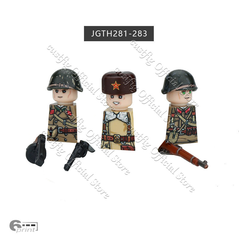 MOC Military Soviet Soldier Fi - Lego Minifigure Holder review and price