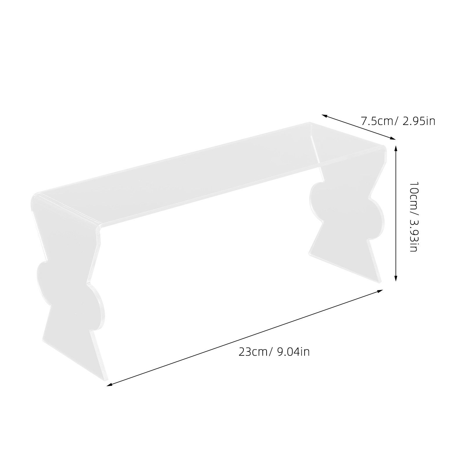 3Pcs Acrylic Display Stand Set - Display Risers Set review and price