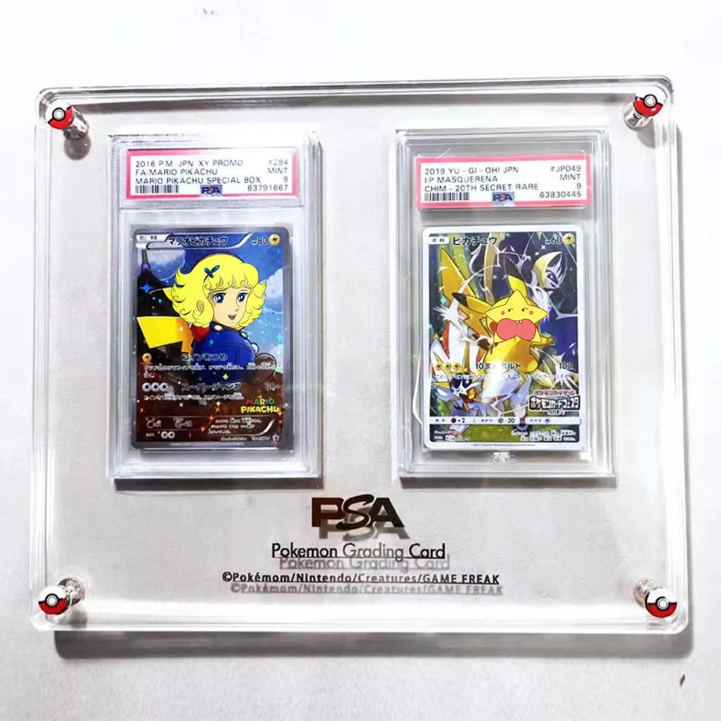 PTCG Pokemon Yu-Gi-Oh Rating G - Graded Card Display review and price