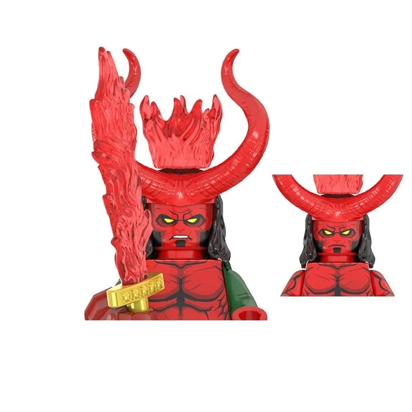 WM2422 WM2421 Hellboy Building - Building Block Mini review and price