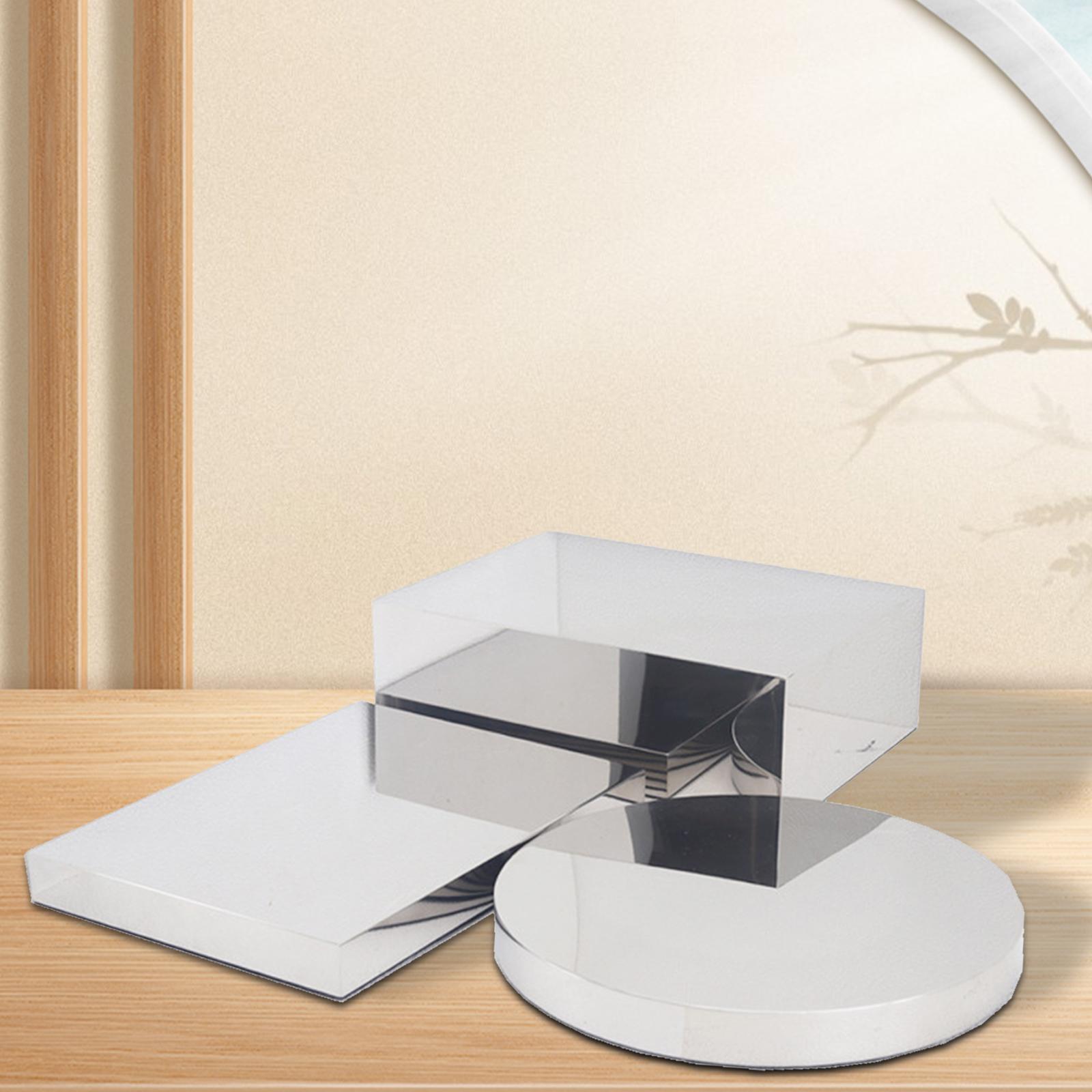 3Pcs Display Risers Stand Silv - Display Risers Set review and price