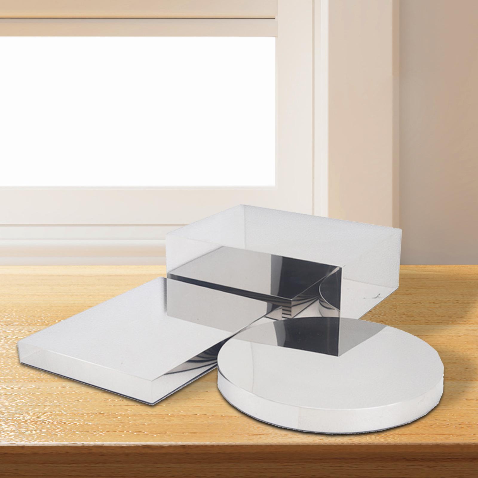 3Pcs Display Risers Stand Silv - Display Risers Set review and price