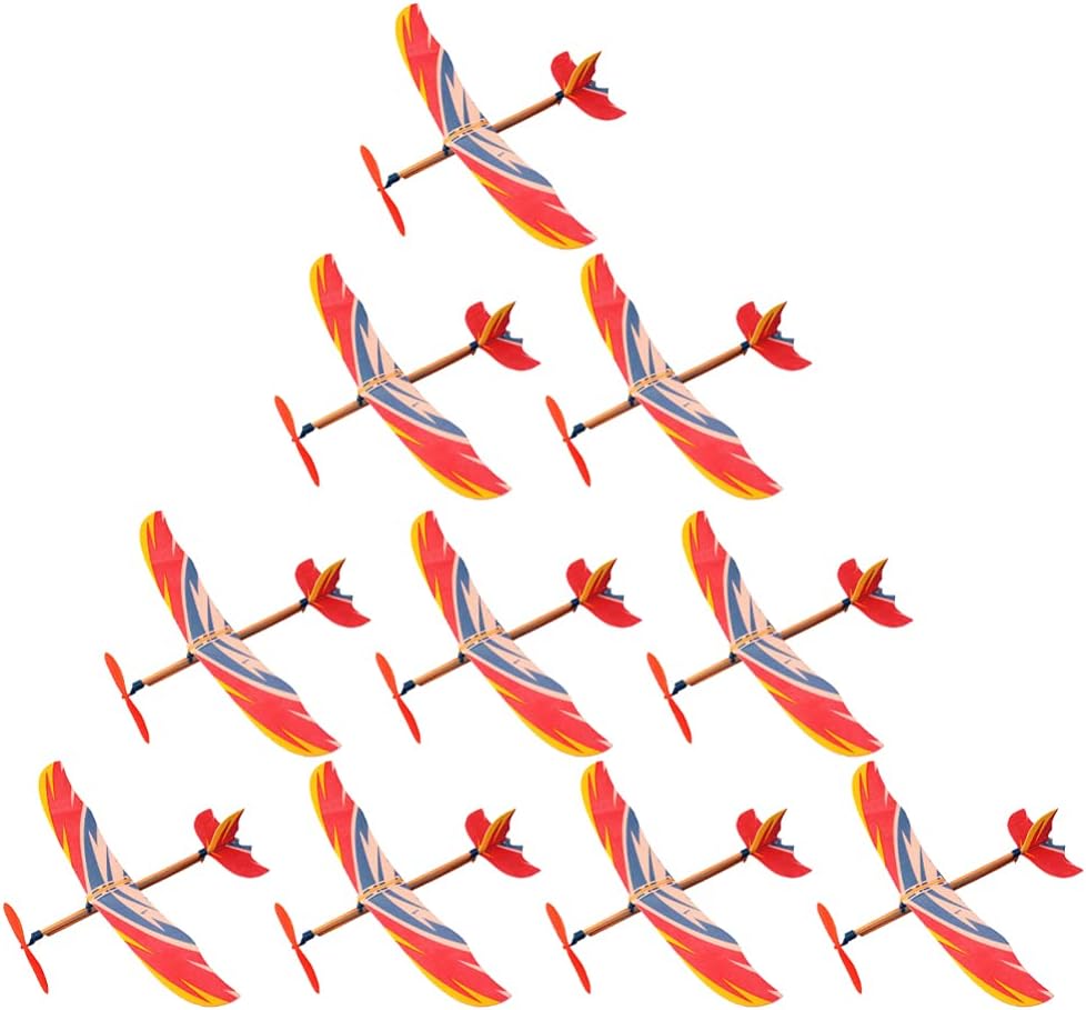5/10Pcs Rubber Band Powered Ai - Model Airplane Plastic review and price