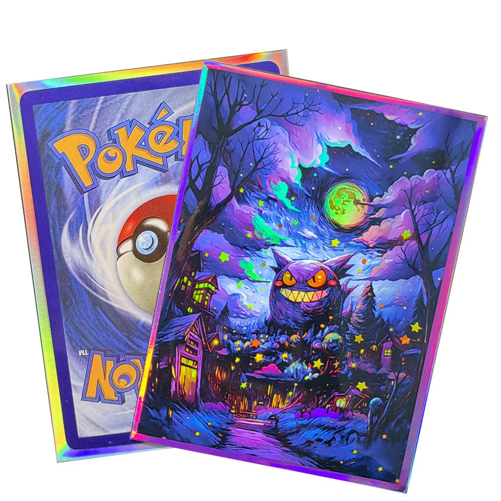 60PCS 66x91mm Pokemon Gengar H - Card Penny Sleeve review and price