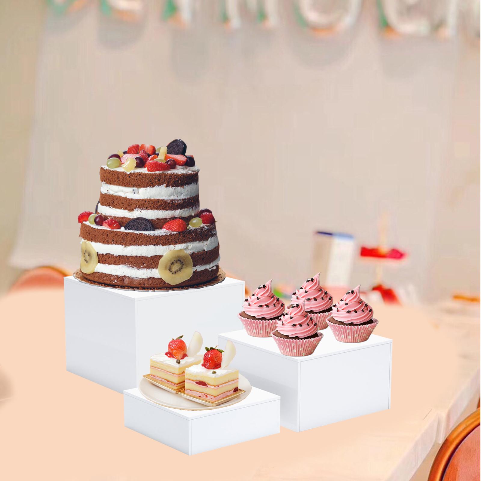 3x Buffet Risers Multi Use Dis - Display Risers Set review and price