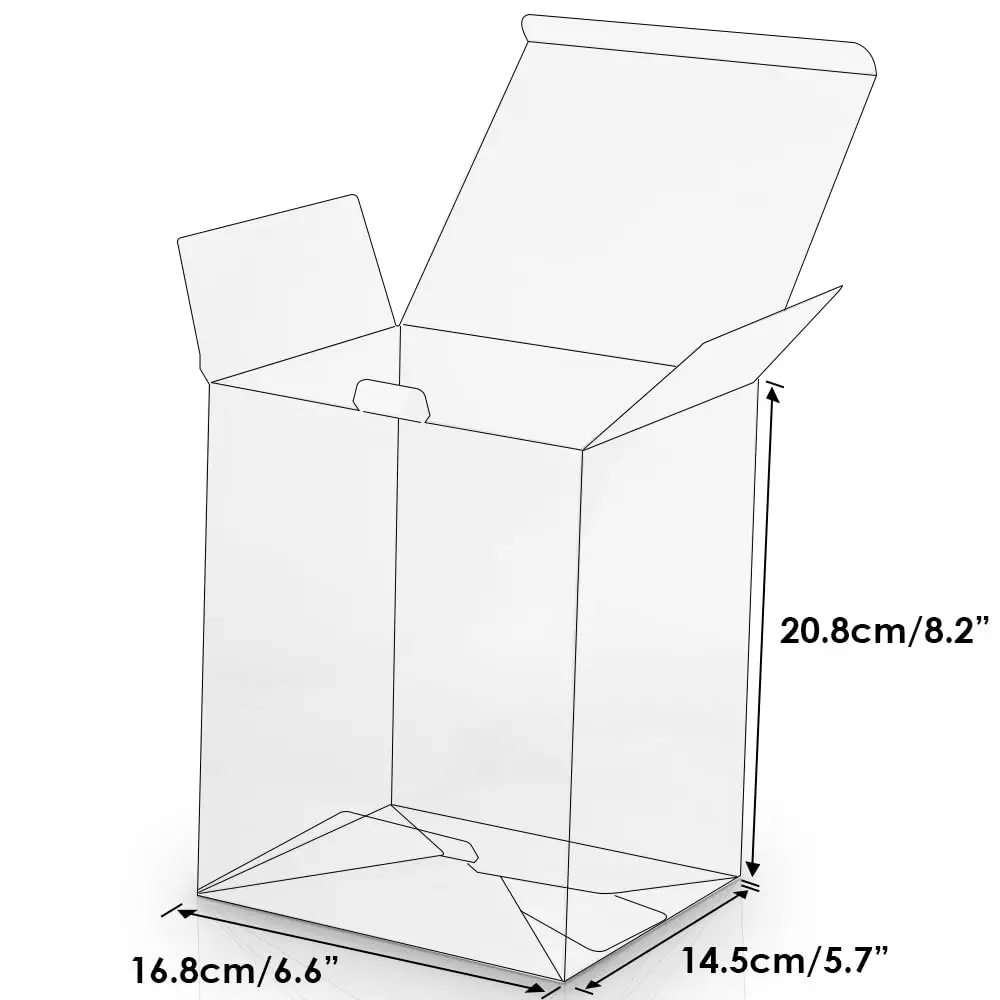 0.50 MM Thick Clear Scratch-Re - Funko Pop Protector review and price