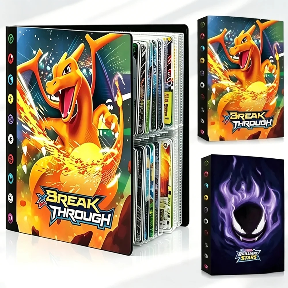 HOT Pokém  Charizard Cards Alb - Pokemon Binder Card review and price