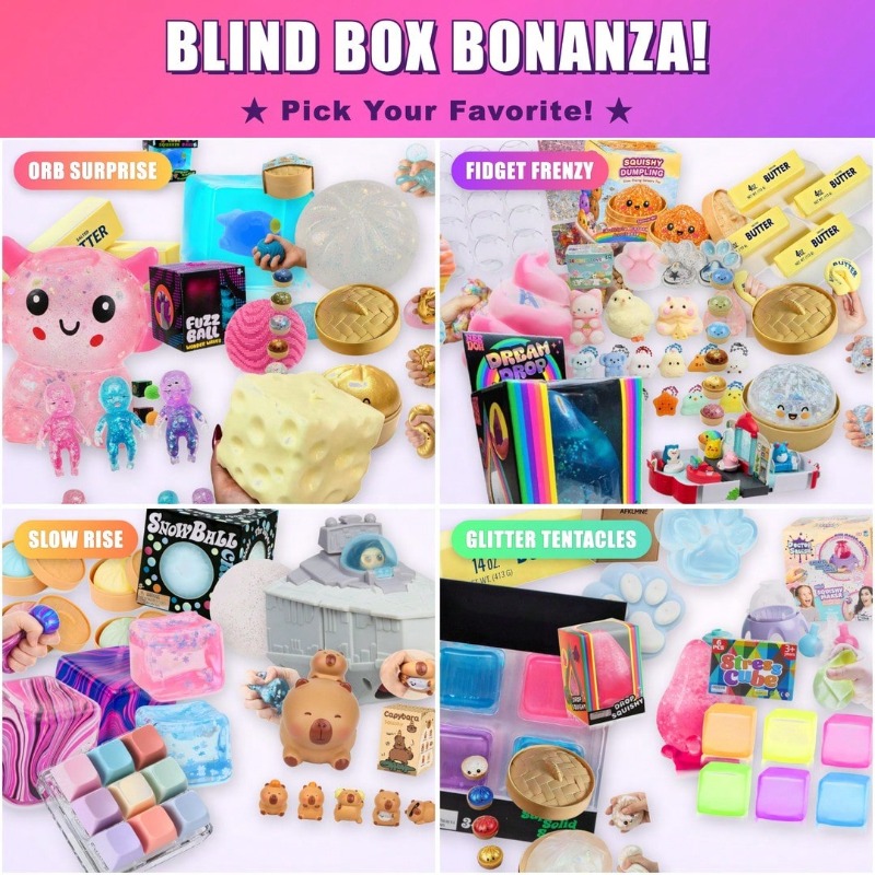 Squish Time Nee Doh Mystery Bl - Mystery Box Blind Bag review and price