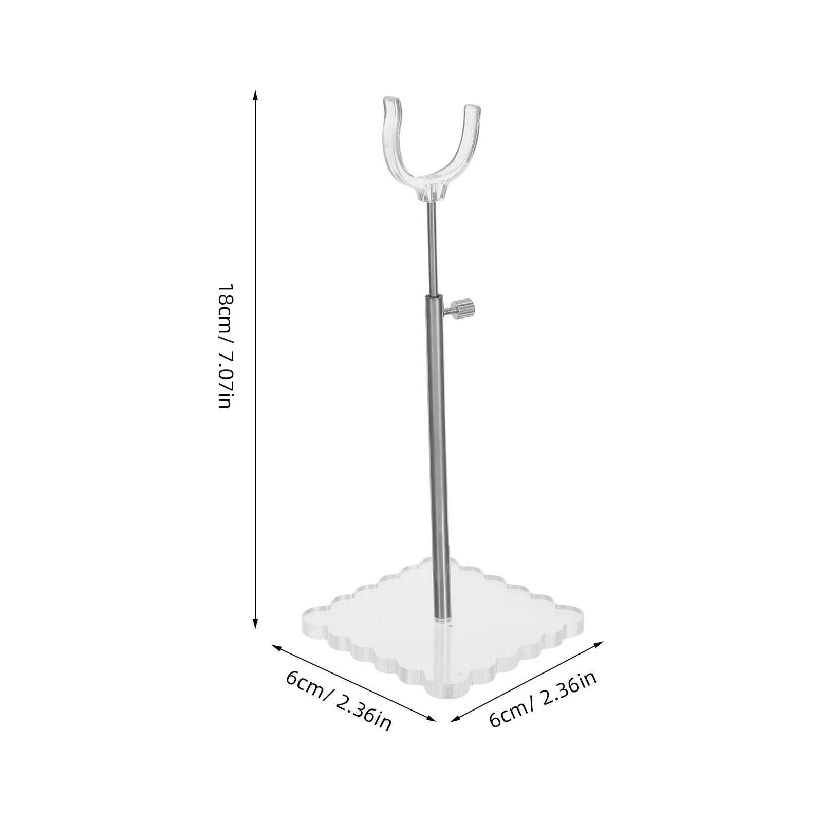 1Set Adjustable Acrylic Displa - Action Figure Stand review and price