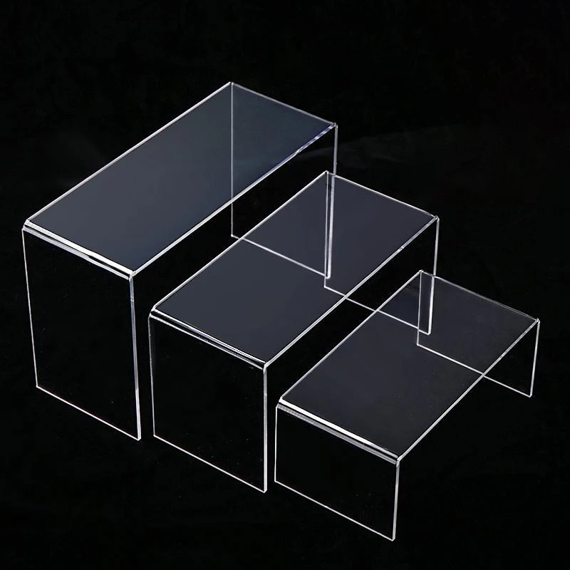 5 Size Acrylic Display Risers  - Pop Display Shelf review and price