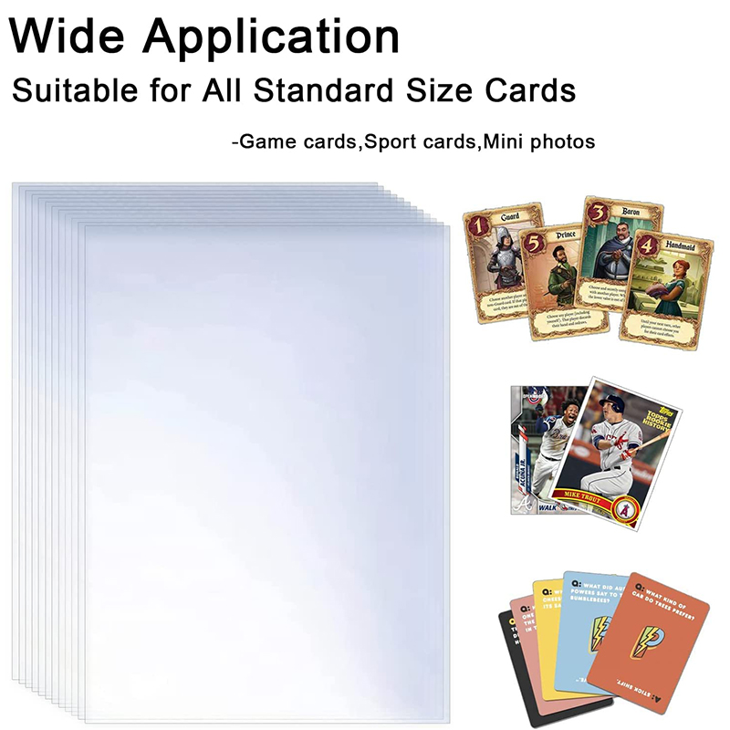 100-600pcs Card Sleeves Hard S - Pokemon Binder Card review and price