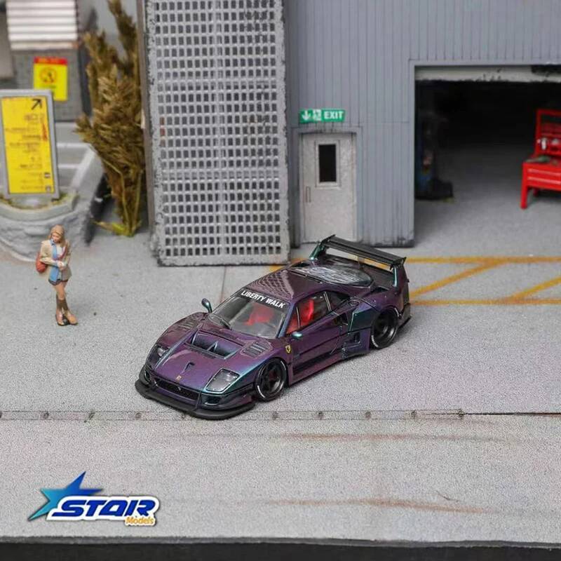 STAR 1:64 LBWK F40 Ice Blue Ma - Die Cast Car 1 64 review and price