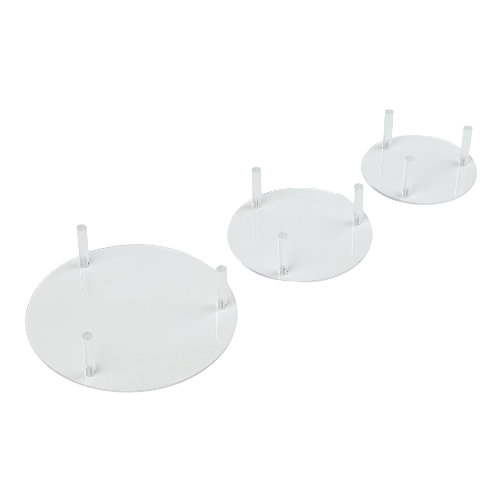 Clear Acrylic Display Risers S - Display Risers Set review and price