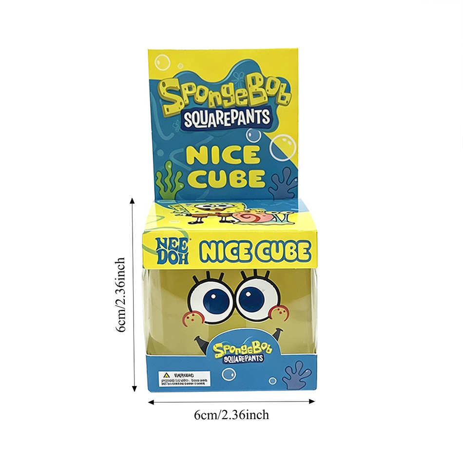 SpongeBob Squishy Cube In Stoc - Fidget Cube Original review and price